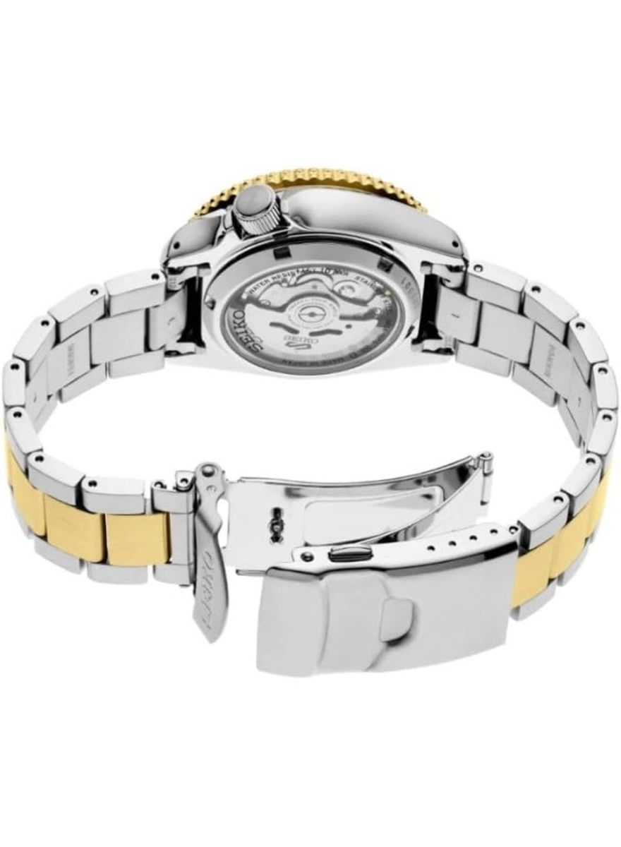 Seiko SRPK24 Men’s Sport GMT Automatic Two-Tone Watch Seiko - Men's Dress Watches 1