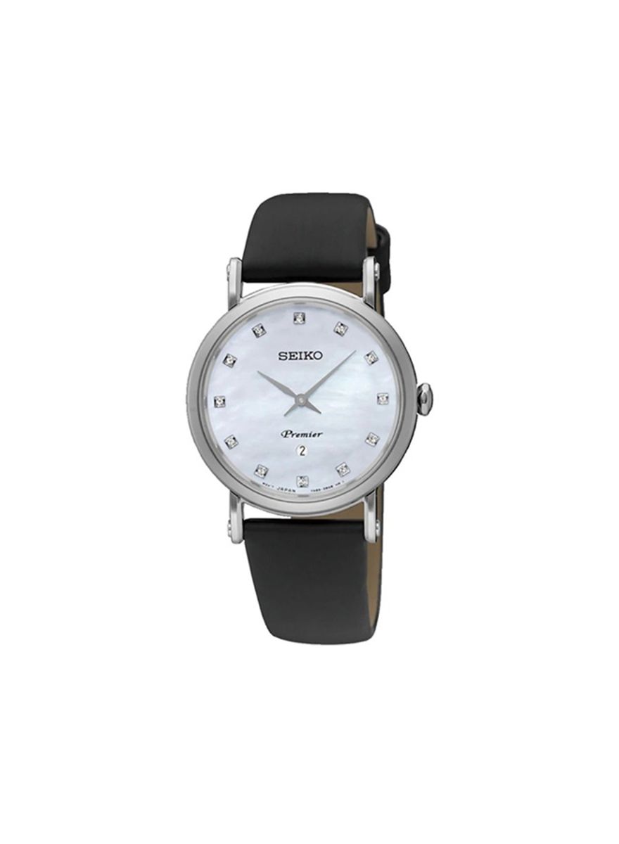 Seiko Women’s Premier Quartz Dress Watch with Date SXB433P2 Seiko - Women's Dress Watches