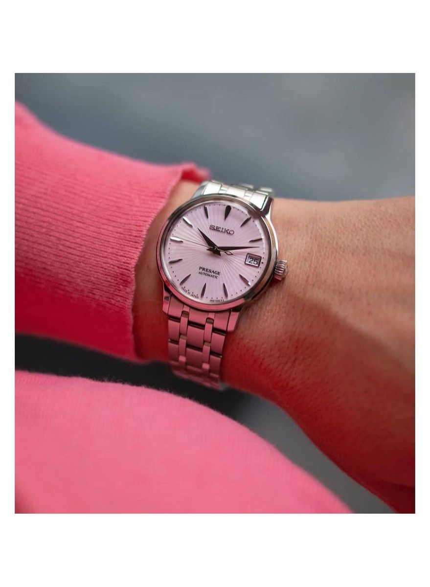 Seiko Presage Women’s Automatic Pink Dial Dress Watch SRP839J1 Seiko Presage Women’s Automatic Pink Dial Dress Watch SRP839J1