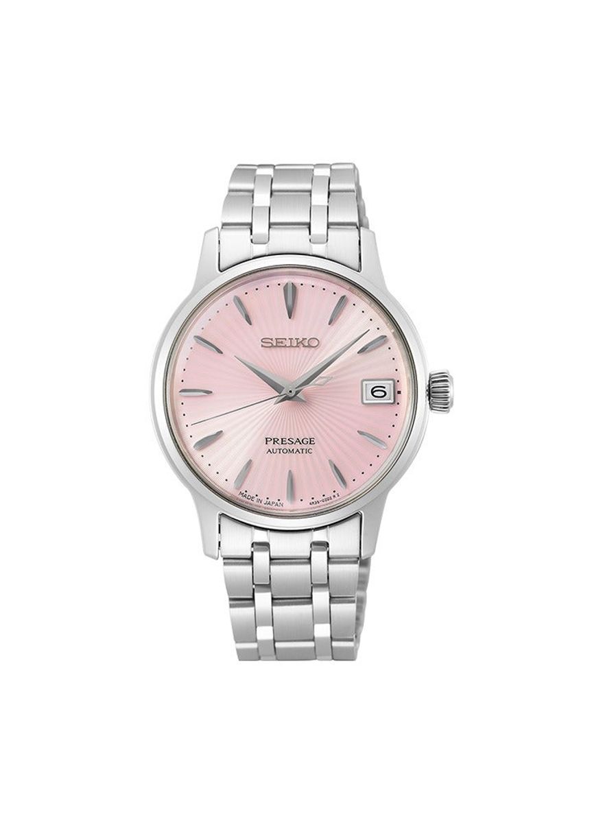Seiko Presage Women’s Automatic Pink Dial Dress Watch SRP839J1 Seiko Presage Women’s Automatic Pink Dial Dress Watch SRP839J1