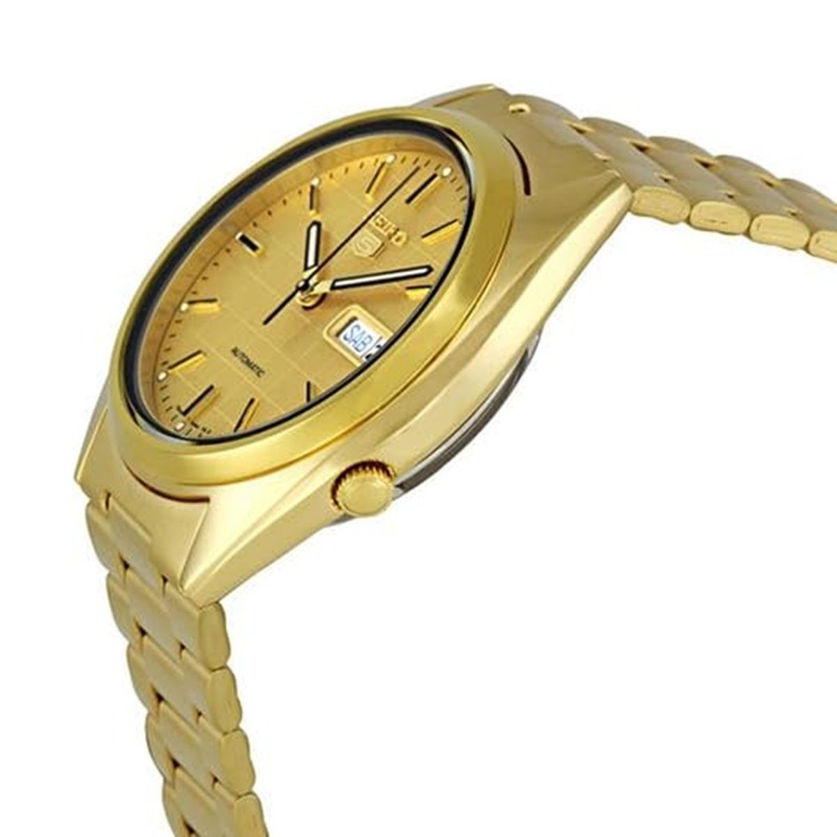 Seiko 5 SNXL72K1 Men’s Automatic Gold Watch with Date Seiko 5 SNXL72K1 Men’s Automatic Gold Watch with Date