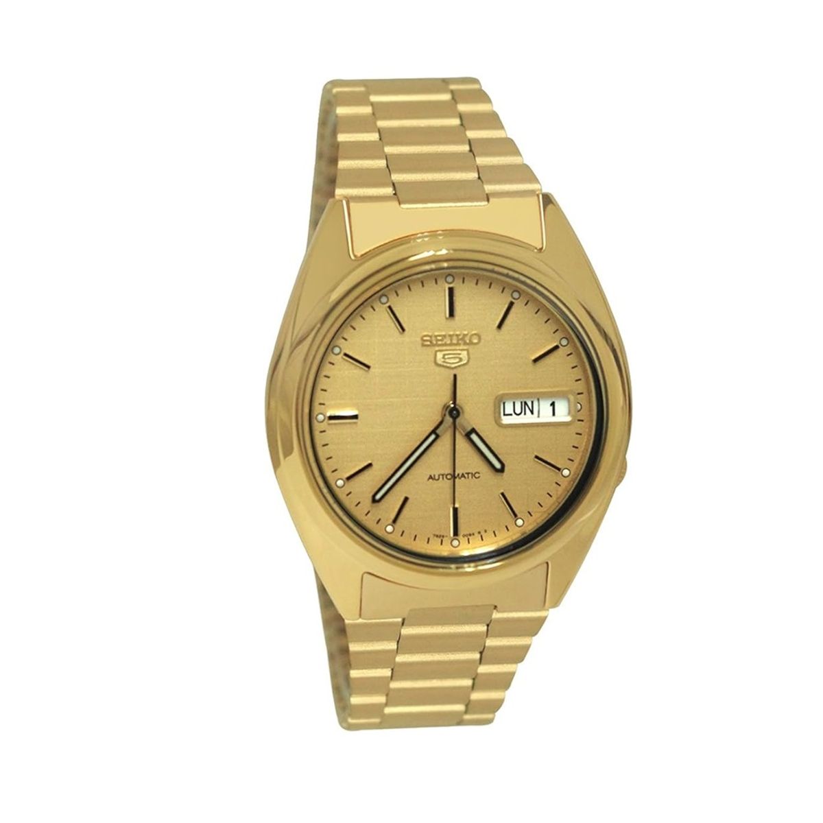 Seiko 5 SNXL72K1 Men’s Automatic Gold Watch with Date Seiko - Men's Dress Watches