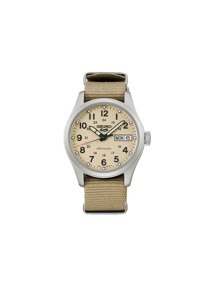 Seiko 5 Sports Desert Kit 36MM Automatic Field Watch SRPJ83K1 Seiko - Men's Dress Watches