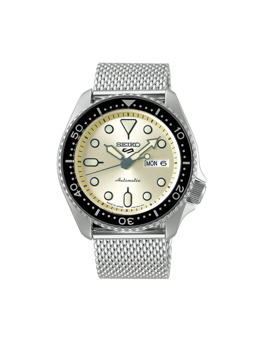 Seiko 5 Sports Mesh Automatic Watch SRPE75K1 Seiko - Men's Dress Watches