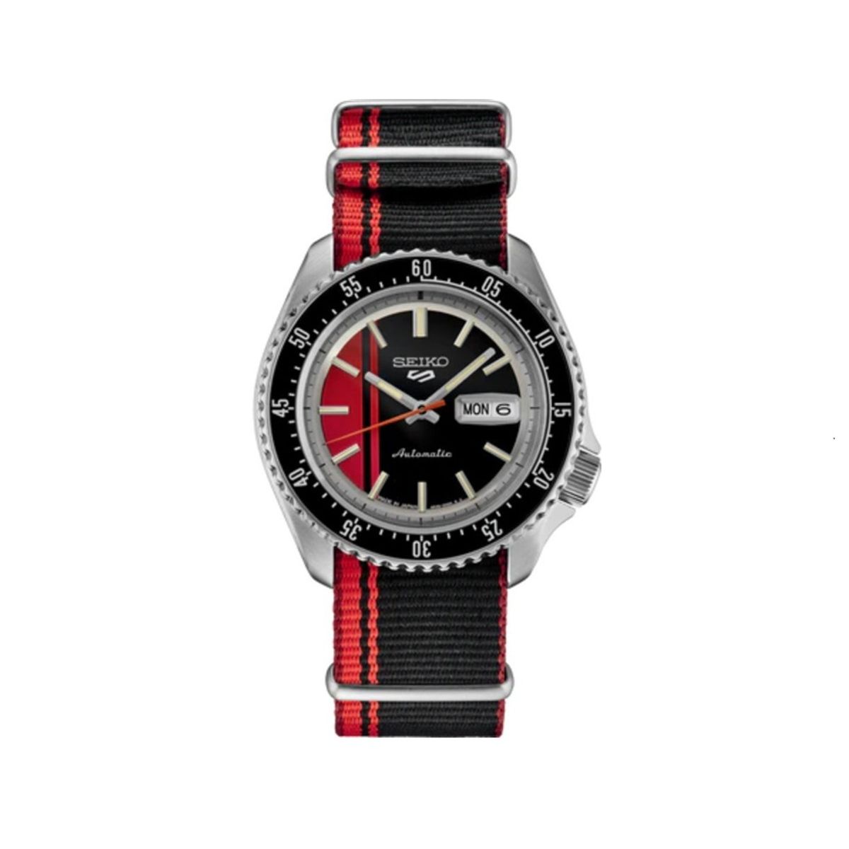 Seiko 5 Sports SRPK71 Vintage Racing Inspired Automatic Watch Seiko - Men's Dress Watches