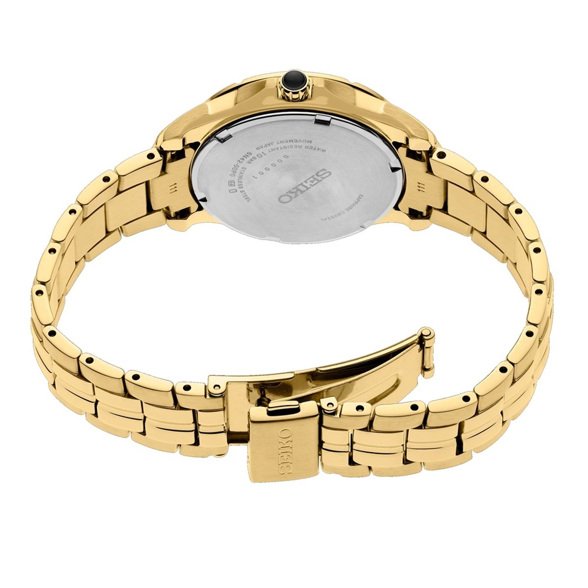 Seiko Coutura Gold Stainless Steel Quartz Watch - SUR588 Seiko Coutura Gold Stainless Steel Quartz Watch - SUR588