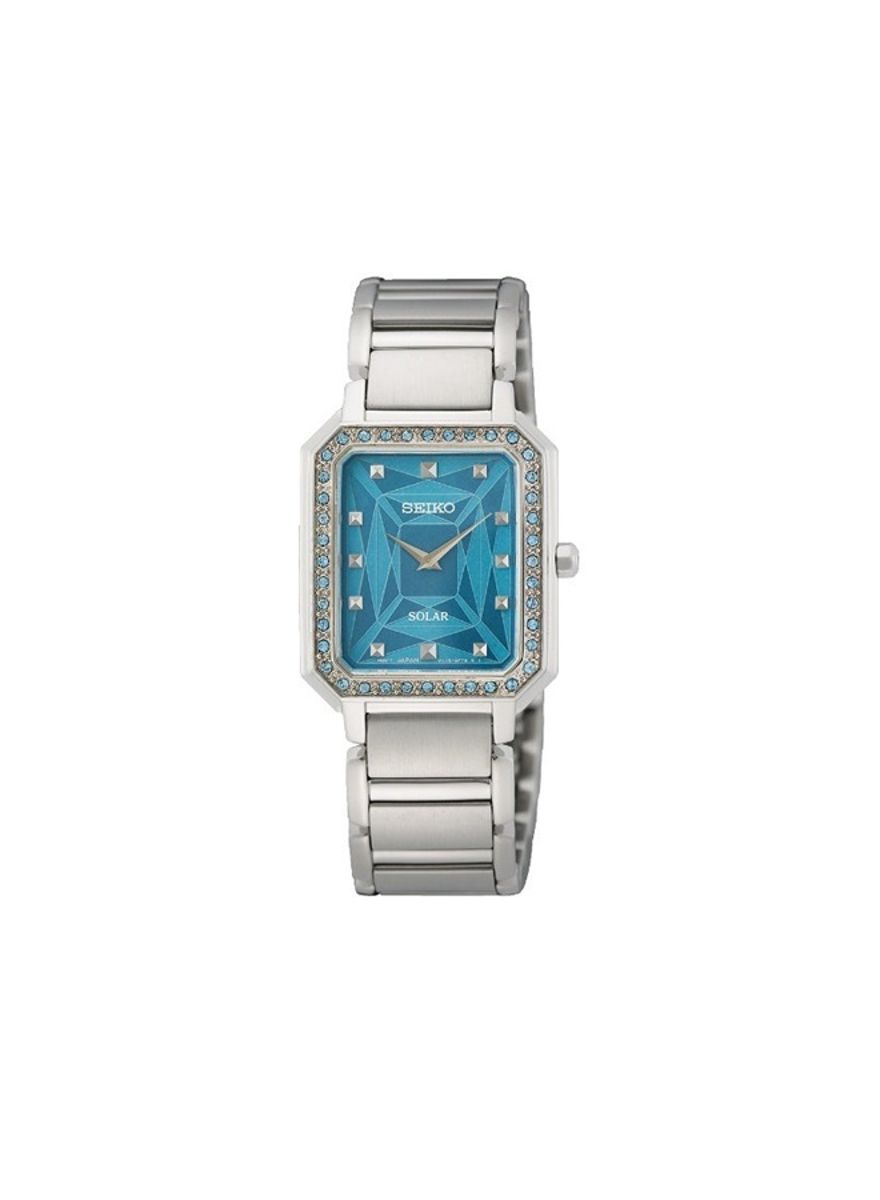 Seiko Essentials Elegant Crystal Blue Dial Ladies Watch SUP451P1 Seiko - Women's Dress Watches