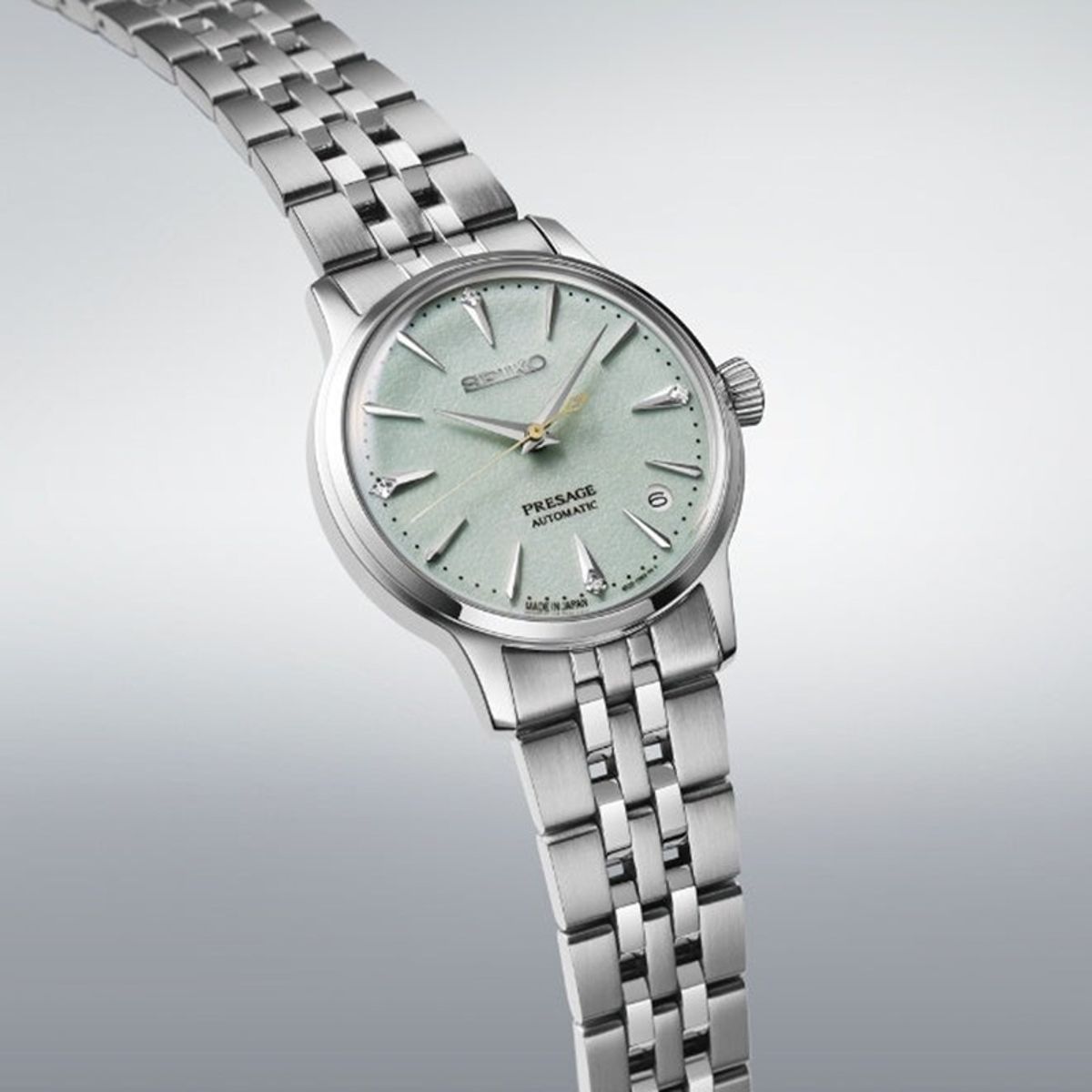 Seiko Presage Cocktail Time Automatic Stainless Steel Watch SRRY051 Seiko Presage Cocktail Time Automatic Stainless Steel Watch SRRY051