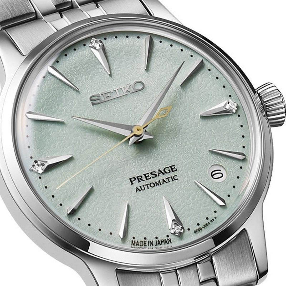 Seiko Presage Cocktail Time Automatic Stainless Steel Watch SRRY051 Seiko - Women's Dress Watches 2