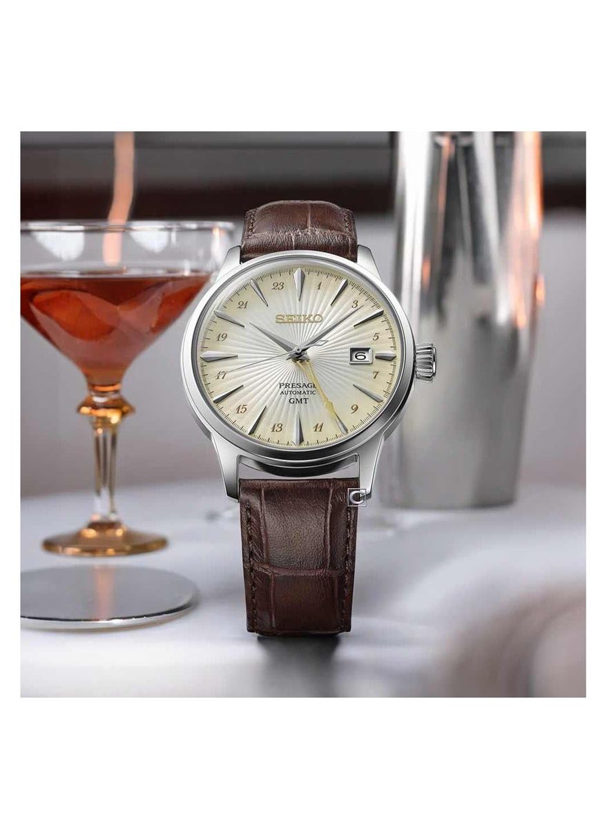 Seiko Presage Cocktail Time GMT Mechanical Watch SSK041J1 Seiko - Men's Dress Watches 1