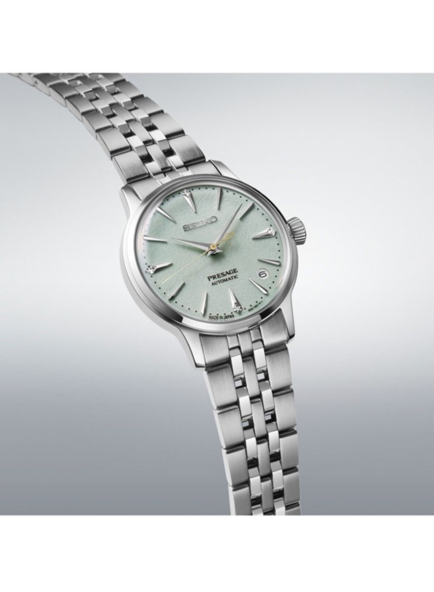 Seiko Presage Frozen Mojito Diamond Cocktail Time Watch Seiko Presage Frozen Mojito Diamond Cocktail Time Watch