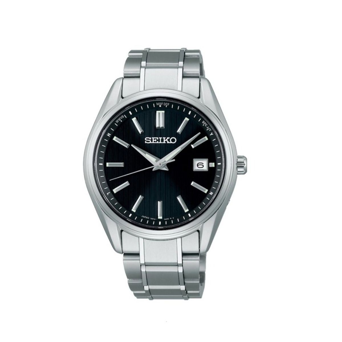 Seiko SBTM341 Solar Radio Wave Titanium Watch Seiko - Men's Dress Watches