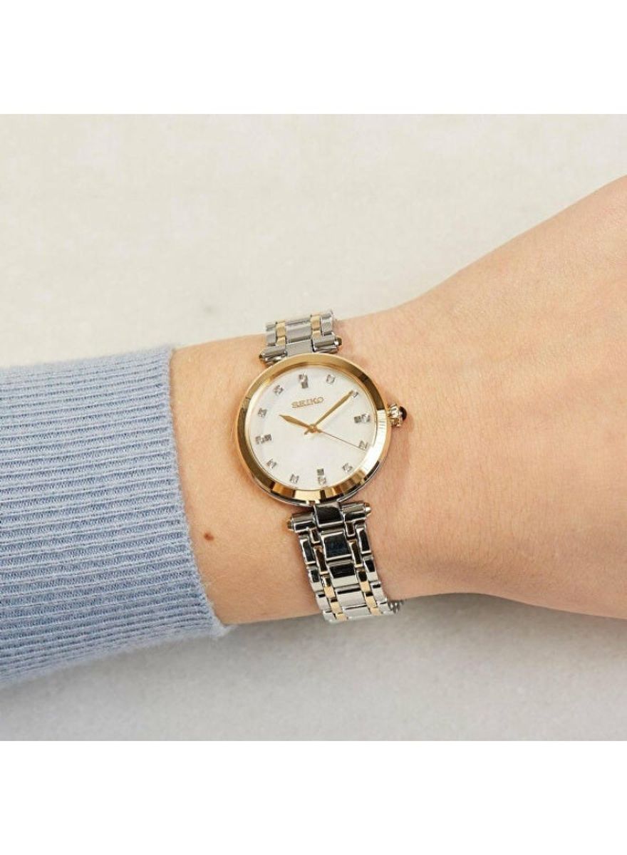 Seiko Women’s Quartz Watch with Diamond Mother-of-Pearl Dial SRZ532P1 Seiko - Women's Dress Watches 2