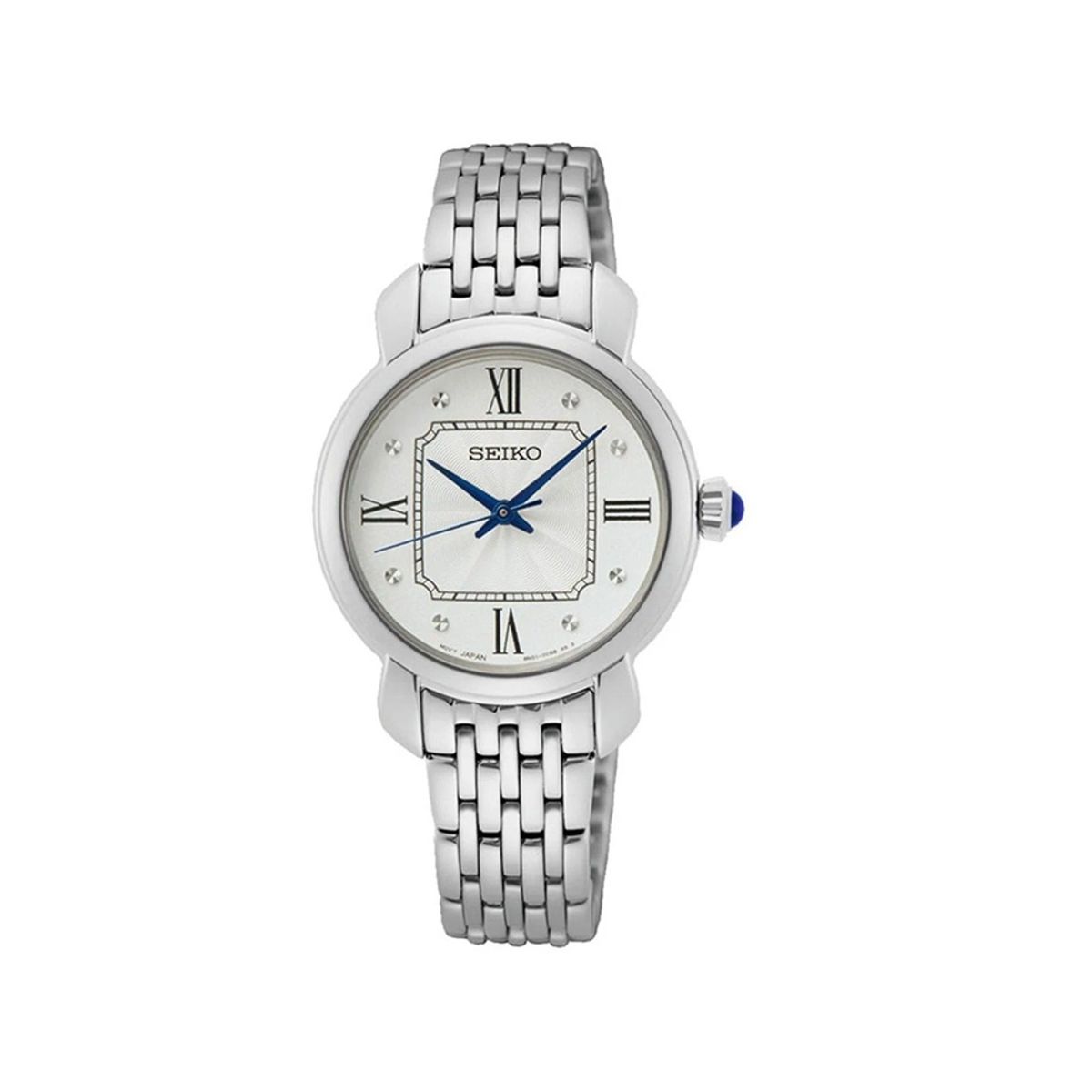 Seiko Neo Classic Quartz Watch with Stainless Steel Bracelet SUR497P1 Seiko - Women's Dress Watches