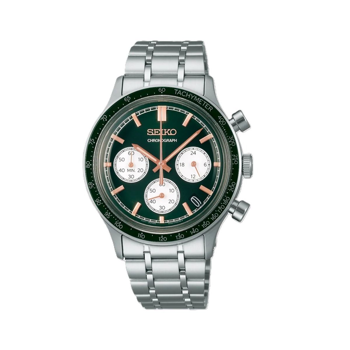 Seiko Selection Quartz SBTR057 Men's Vintage Chronograph Watch Seiko - Men's Dress Watches