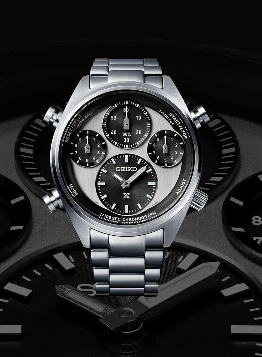 Seiko Solar Prospex Speedtimer Chronograph SFJ001P1 Seiko - Men's Dress Watches 1