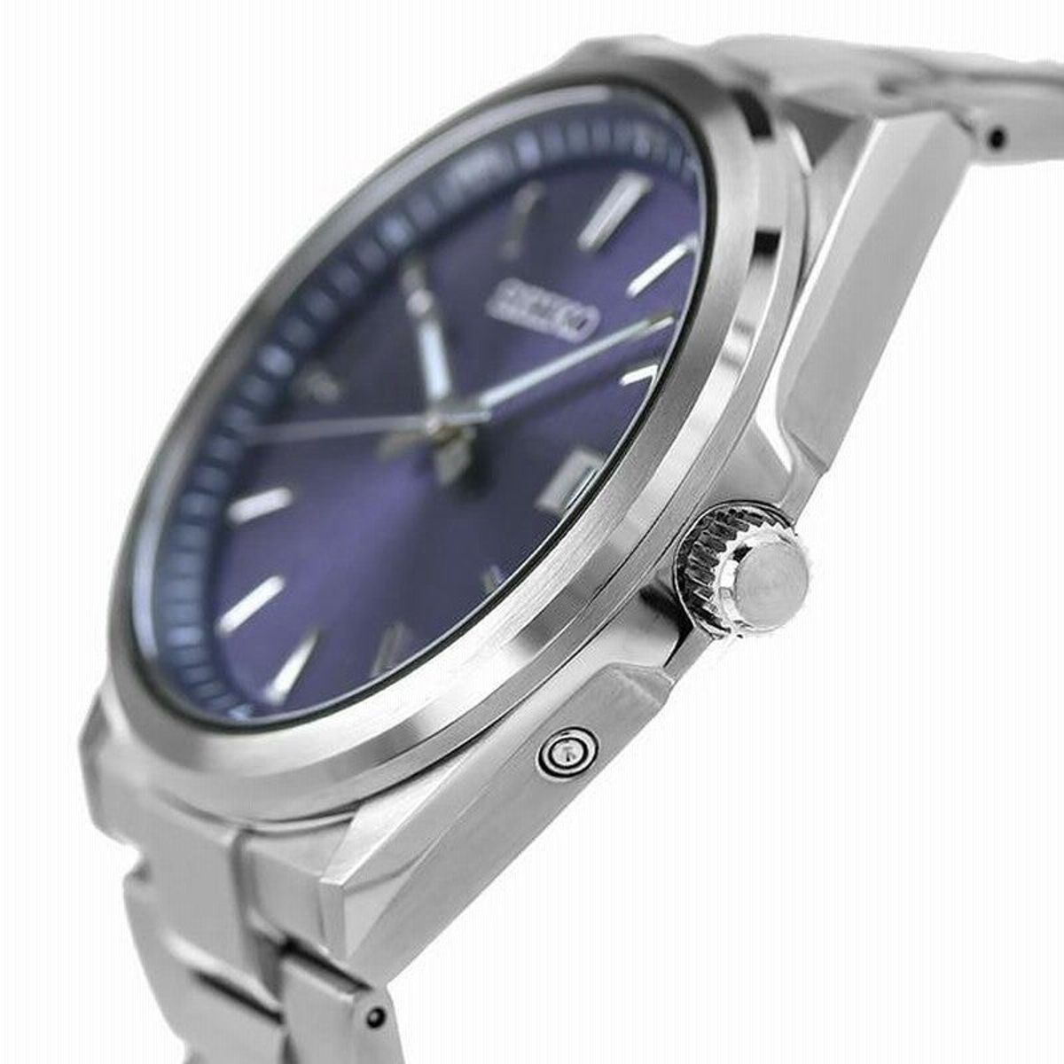 Seiko Selection Solar Radio-Controlled Stainless Steel Watch SBTM349 Seiko - Men's Dress Watches 1