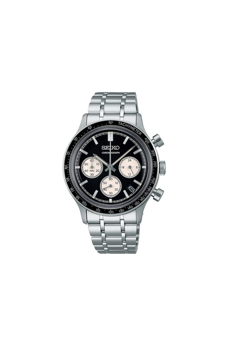 Seiko Essentials Chronograph Stainless Steel Watch SSB479P1 Seiko - Men's Dress Watches