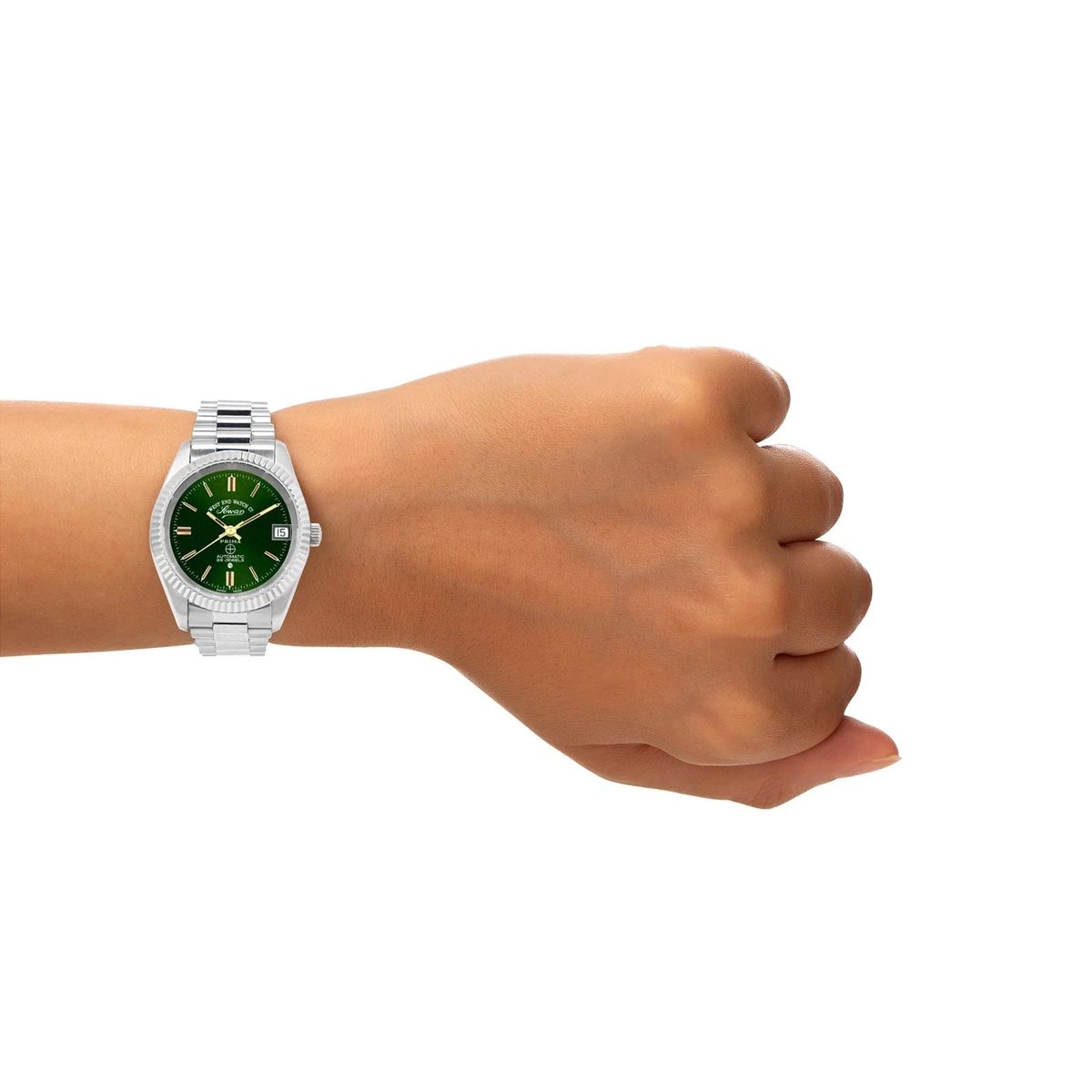 West End Women’s Classic Automatic Watch Green Dial 6858.10.3330Y West End Watch Co - Women's Dress Watches 2