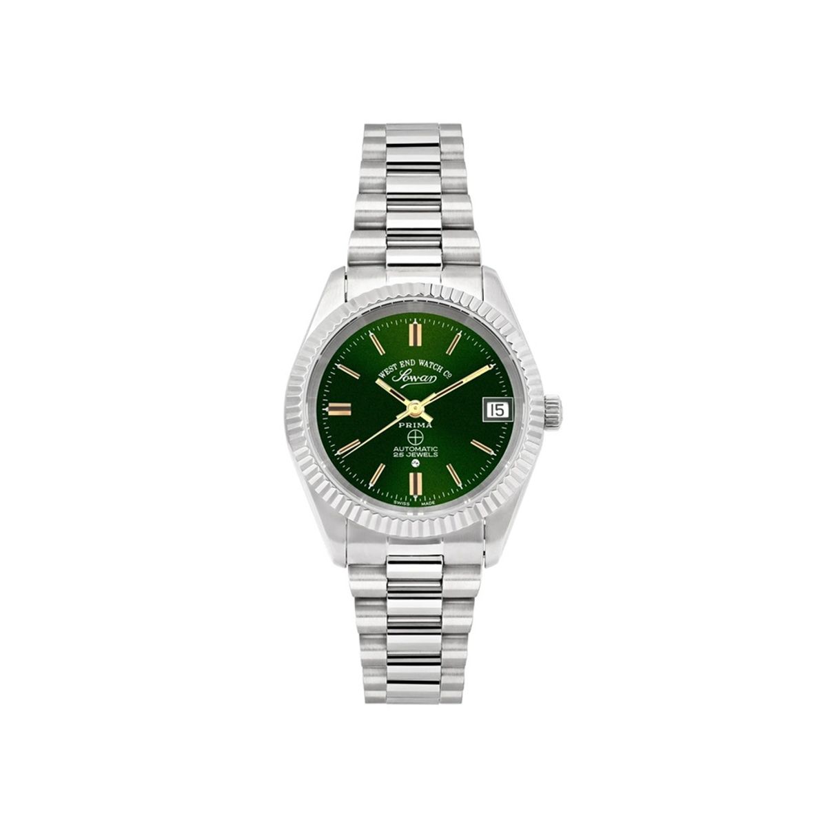 West End Women’s Classic Automatic Watch Green Dial 6858.10.3330Y West End Watch Co - Women's Dress Watches