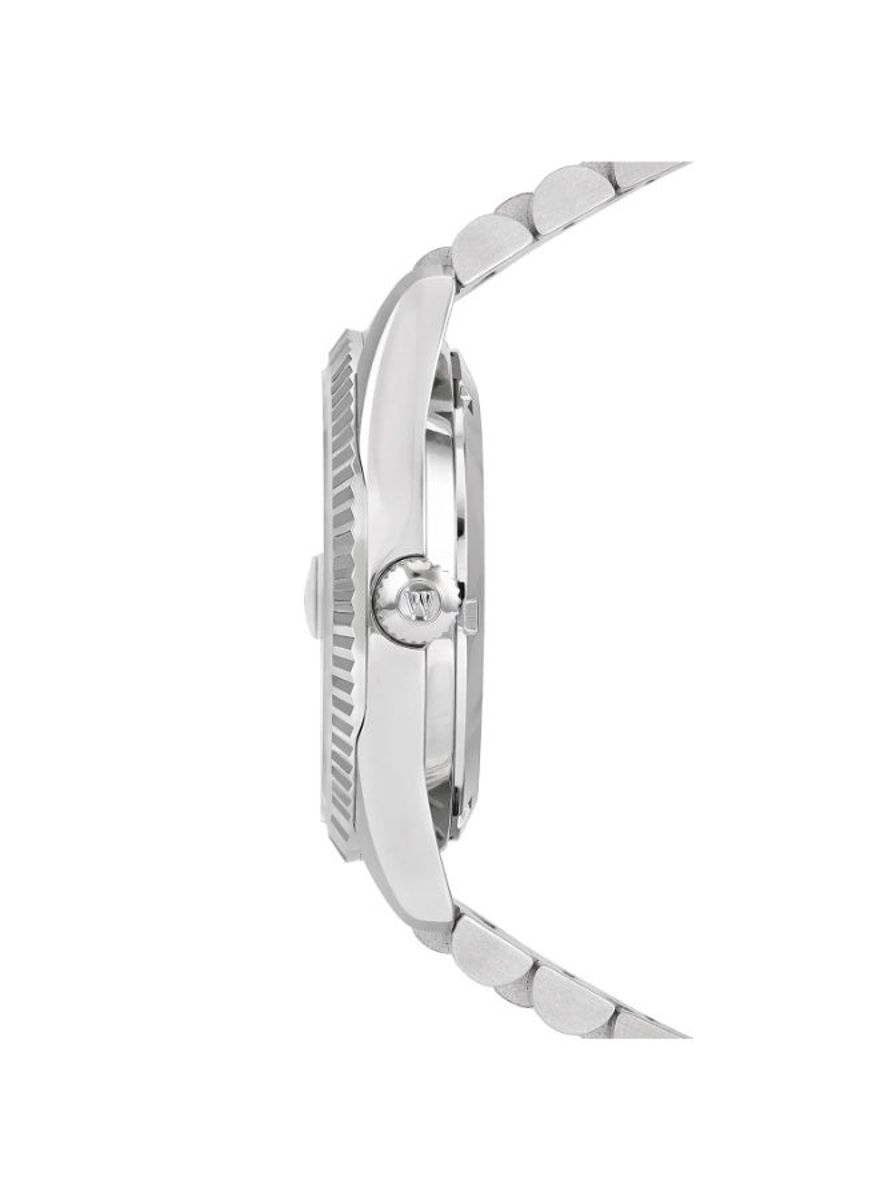 West End Men's Silver Tone Automatic Swiss Watch Classic 6868.10.3034 West End Watch Co - Men's Dress Watches 1