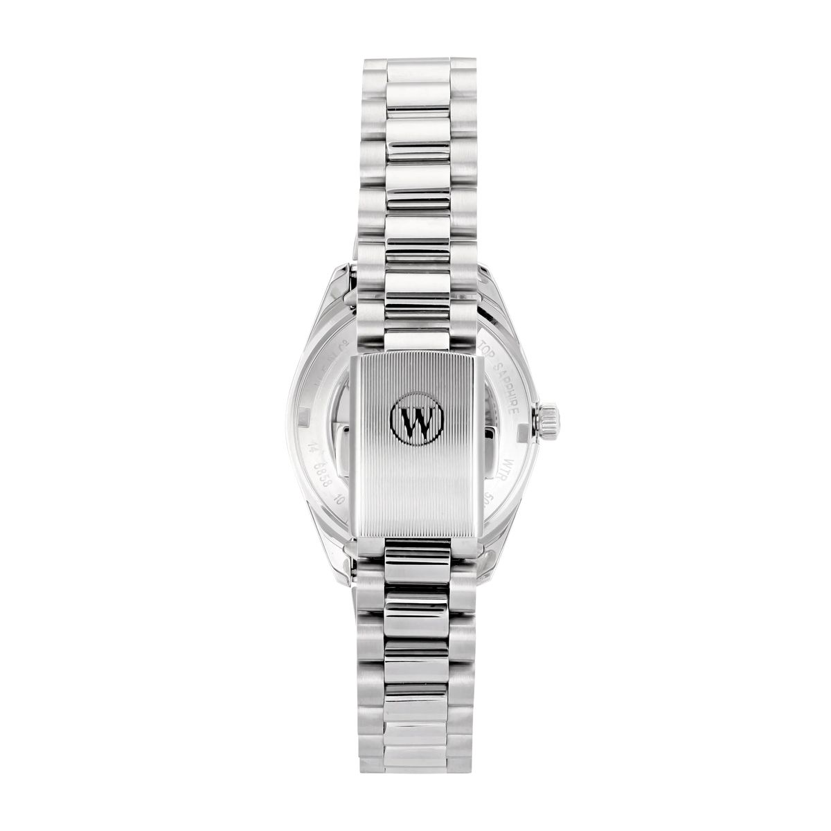 West End The Classics 6858.10.MOP-GREEN-H 32.5 Silver West End Watch Co - Men's Dress Watches 3