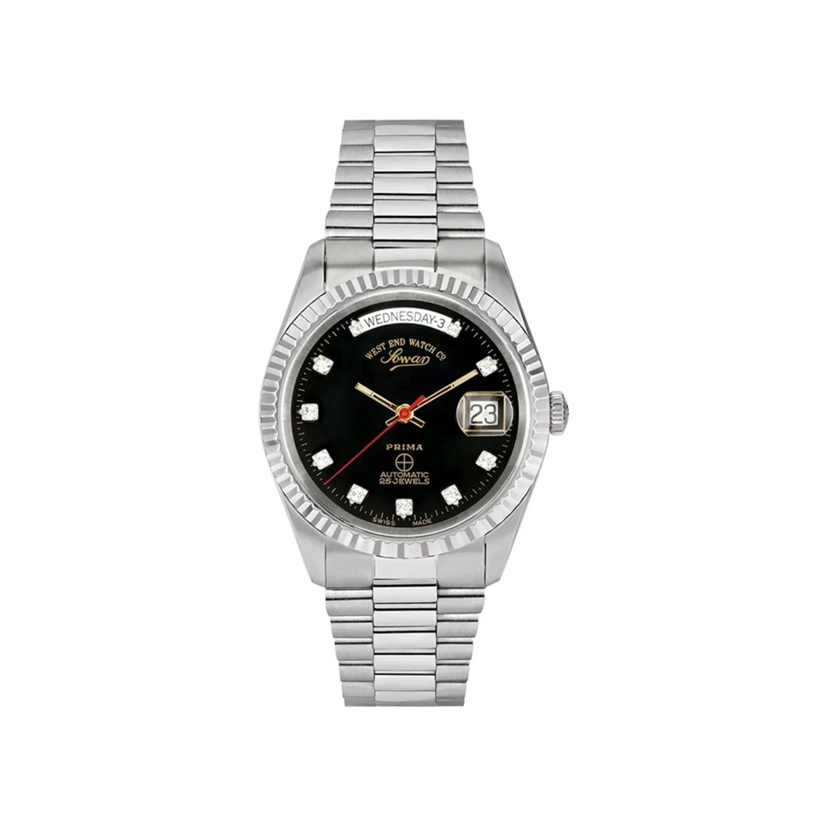 West End Classics Automatic Black Dial Watch 6868 10 2900R West End Watch Co - Men's Dress Watches