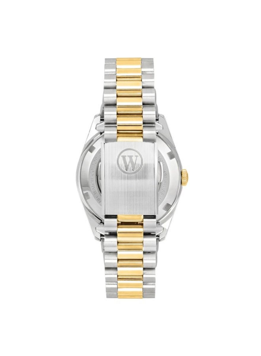 West End Women's Silver Tone Automatic Champagne Dial Watch 6828.20.2795 West End Watch Co - Women's Dress Watches 2