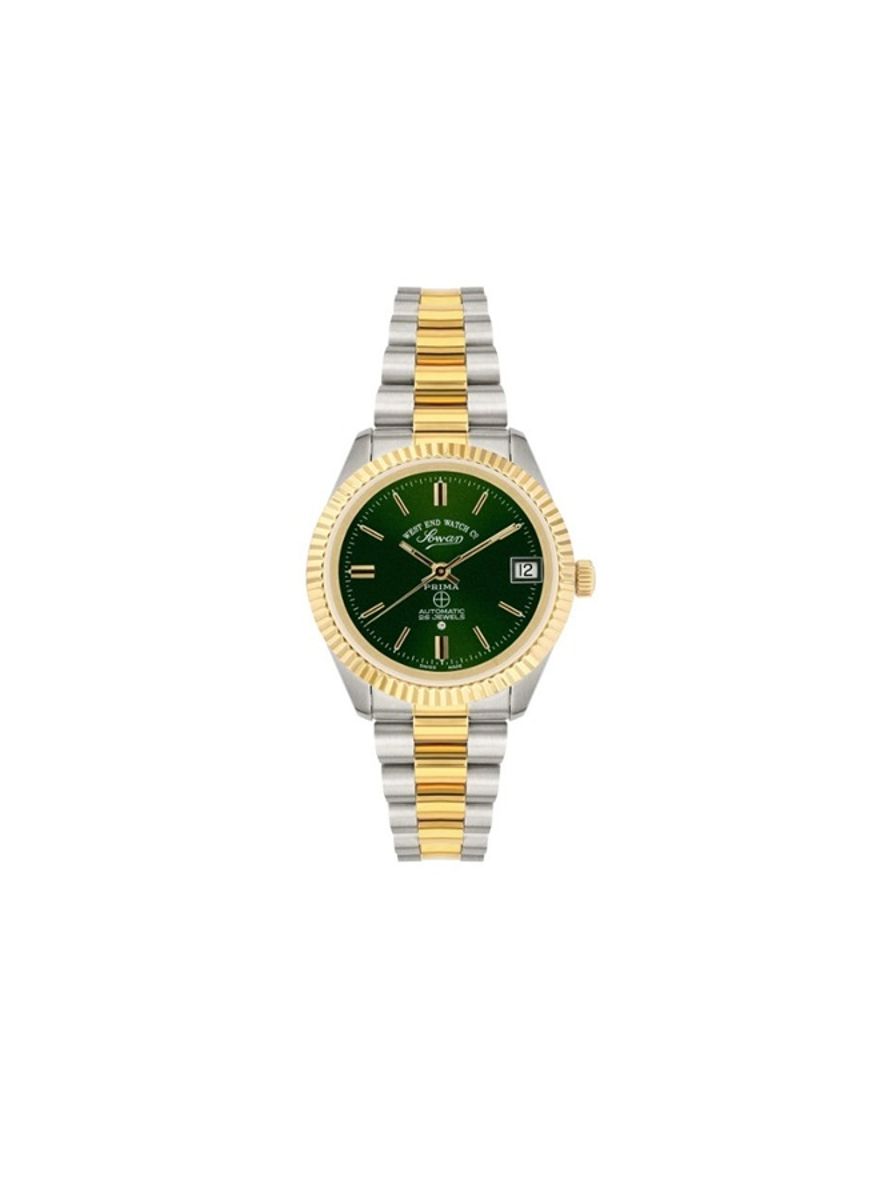 West End Women's Silver Tone Case Green Dial Automatic Watch 6858.20.3330 West End Watch Co - Women's Dress Watches