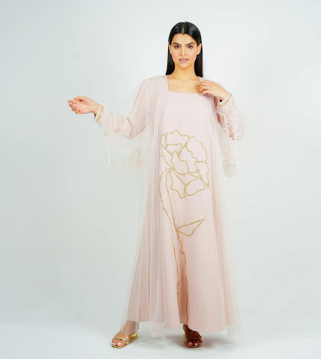 Rosette Abaya - Women's Jalabiyas 11