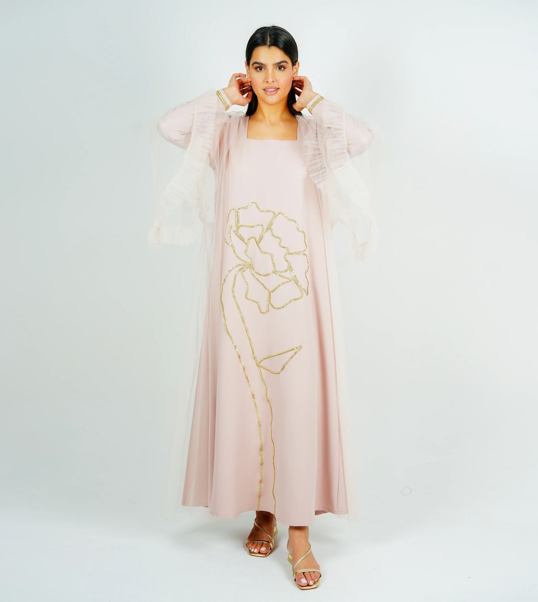 Rosette Abaya - Women's Jalabiyas 3
