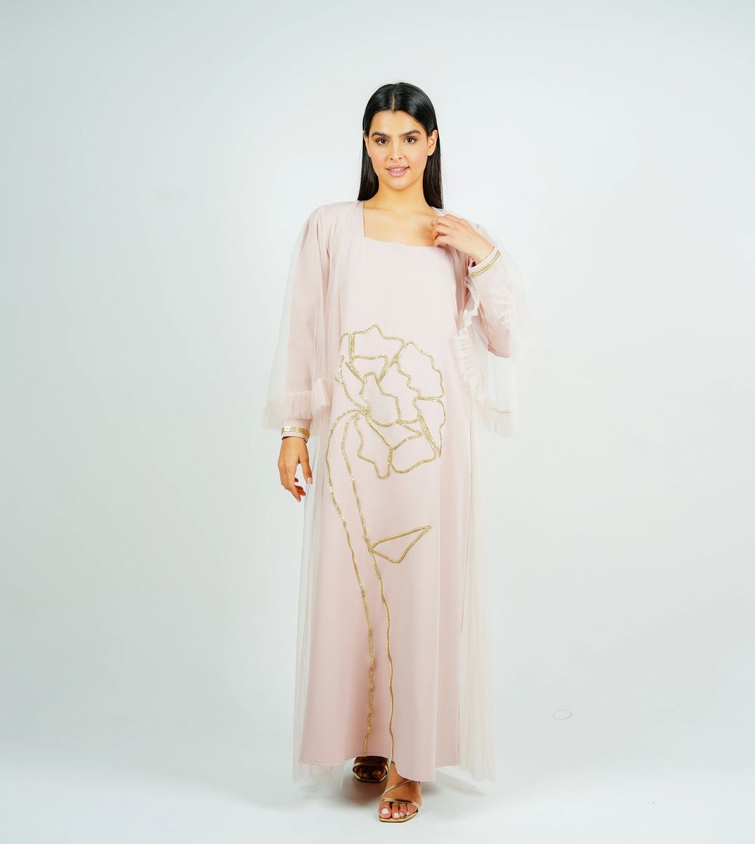 Rosette Abaya - Women's Jalabiyas 4