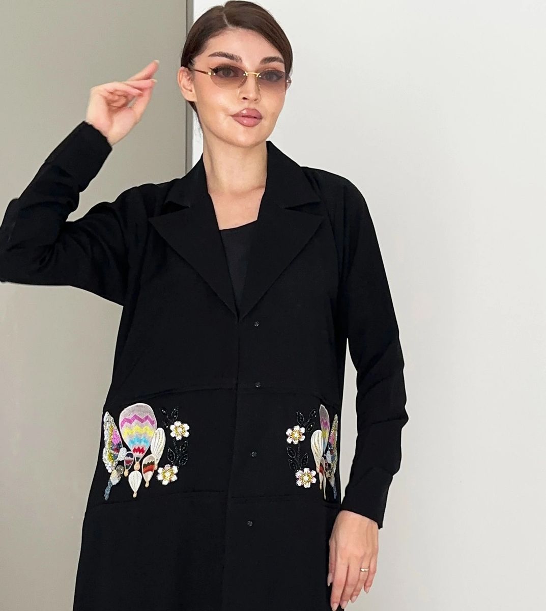 Rosette Abaya - Women's Abayas 9