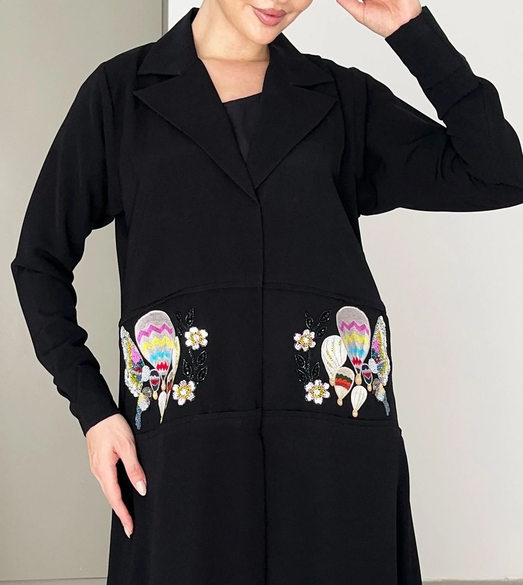 Rosette Abaya - Women's Abayas 2