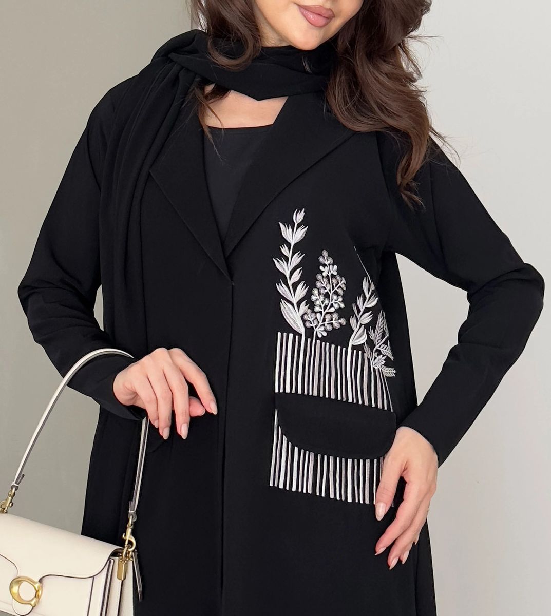 Rosette Abaya - Women's Abayas 2
