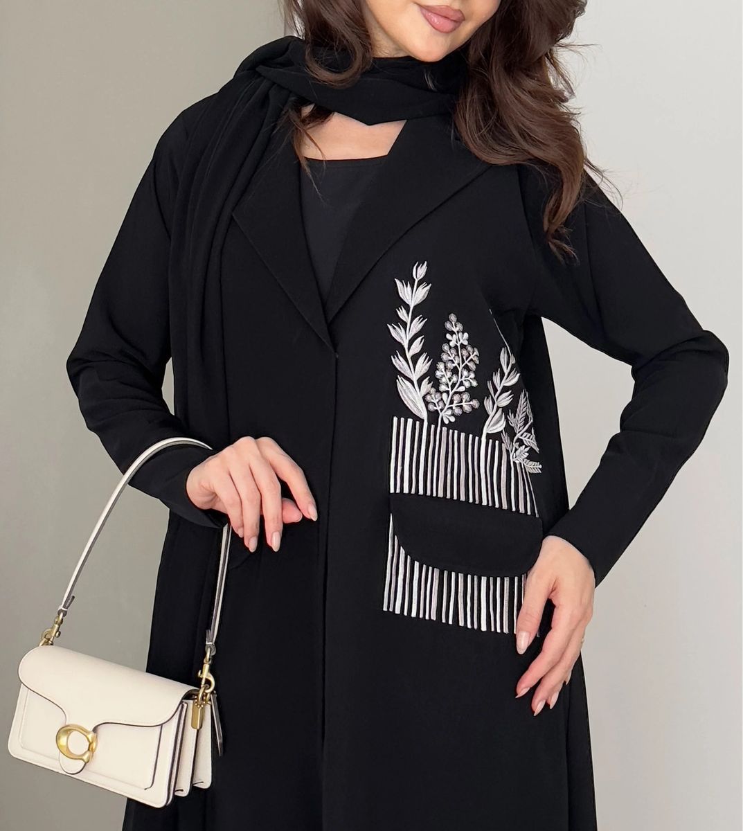 Rosette Abaya - Women's Abayas 4