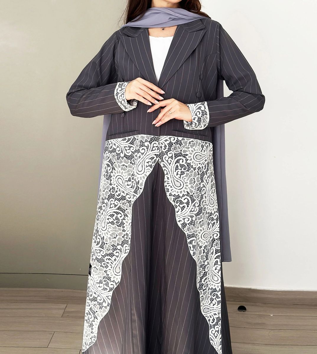 Rosette Abaya - Women's Abayas 2
