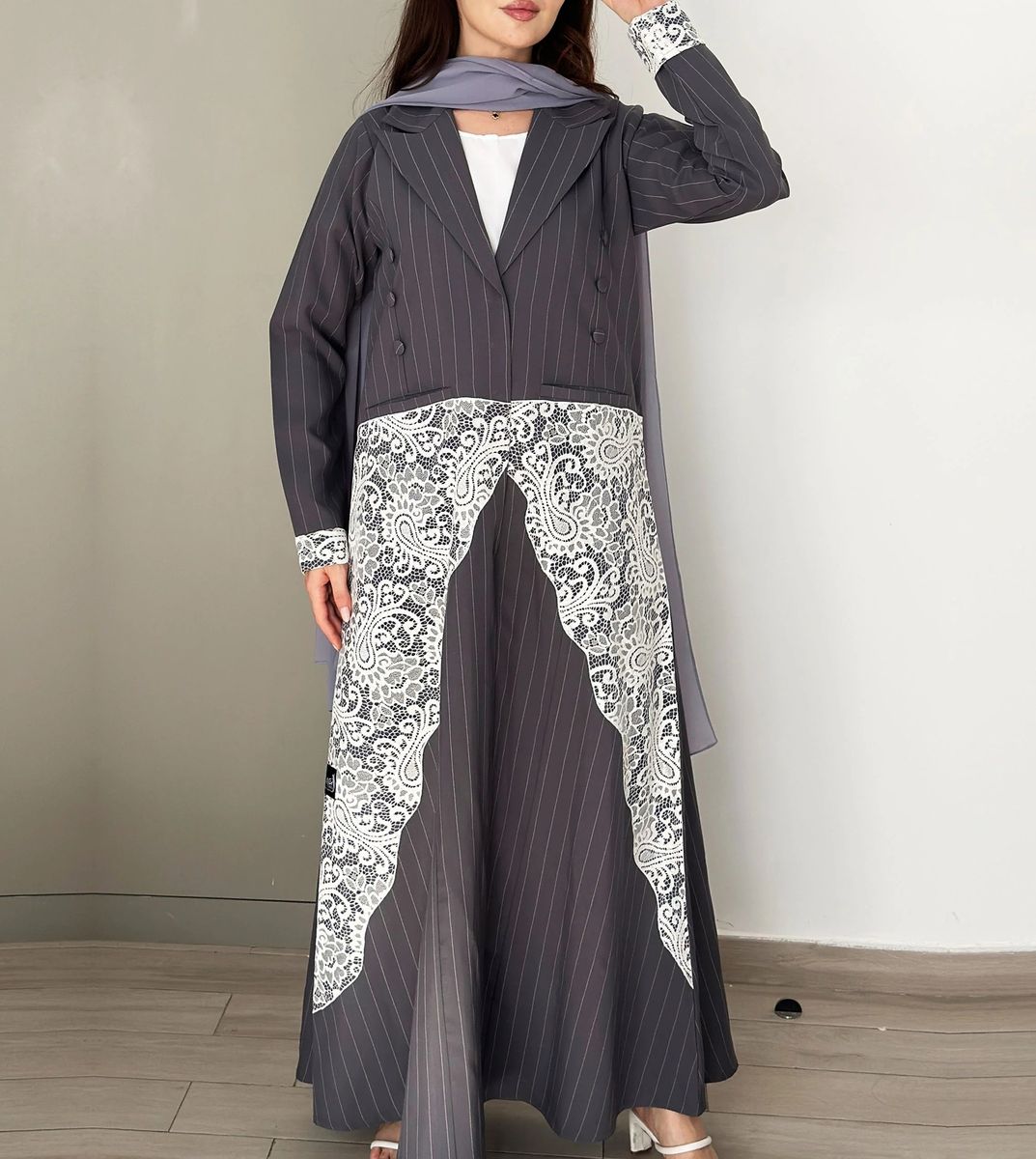 Rosette Abaya - Women's Abayas 4