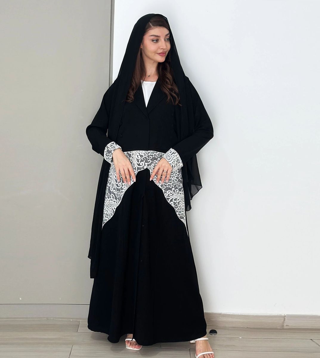 Rosette Abaya - Women's Abayas 3