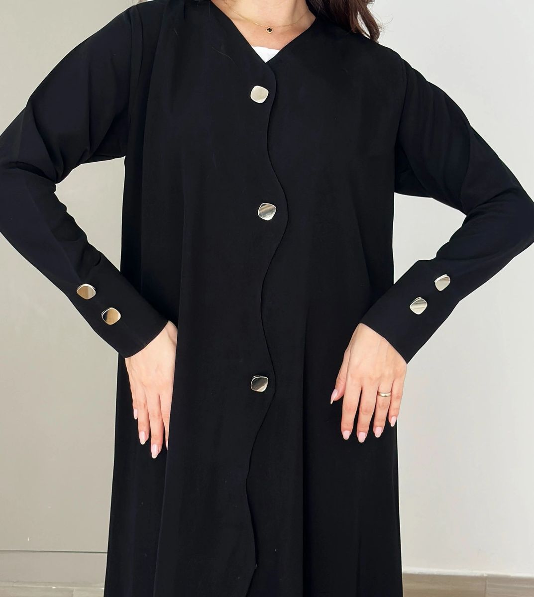 Rosette Abaya - Women's Abayas 4