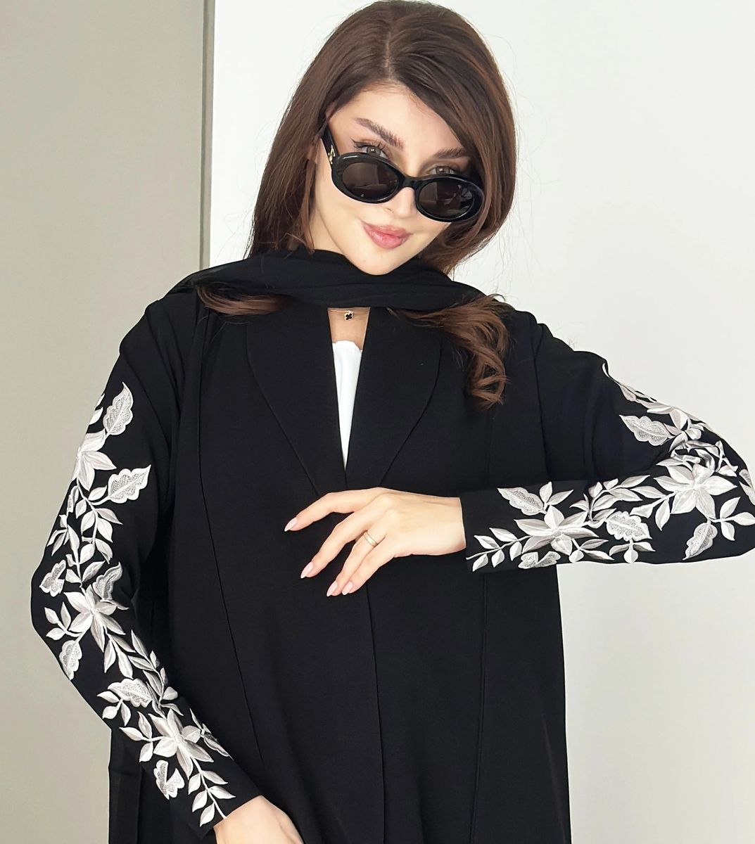 Rosette Abaya - Women's Abayas 1