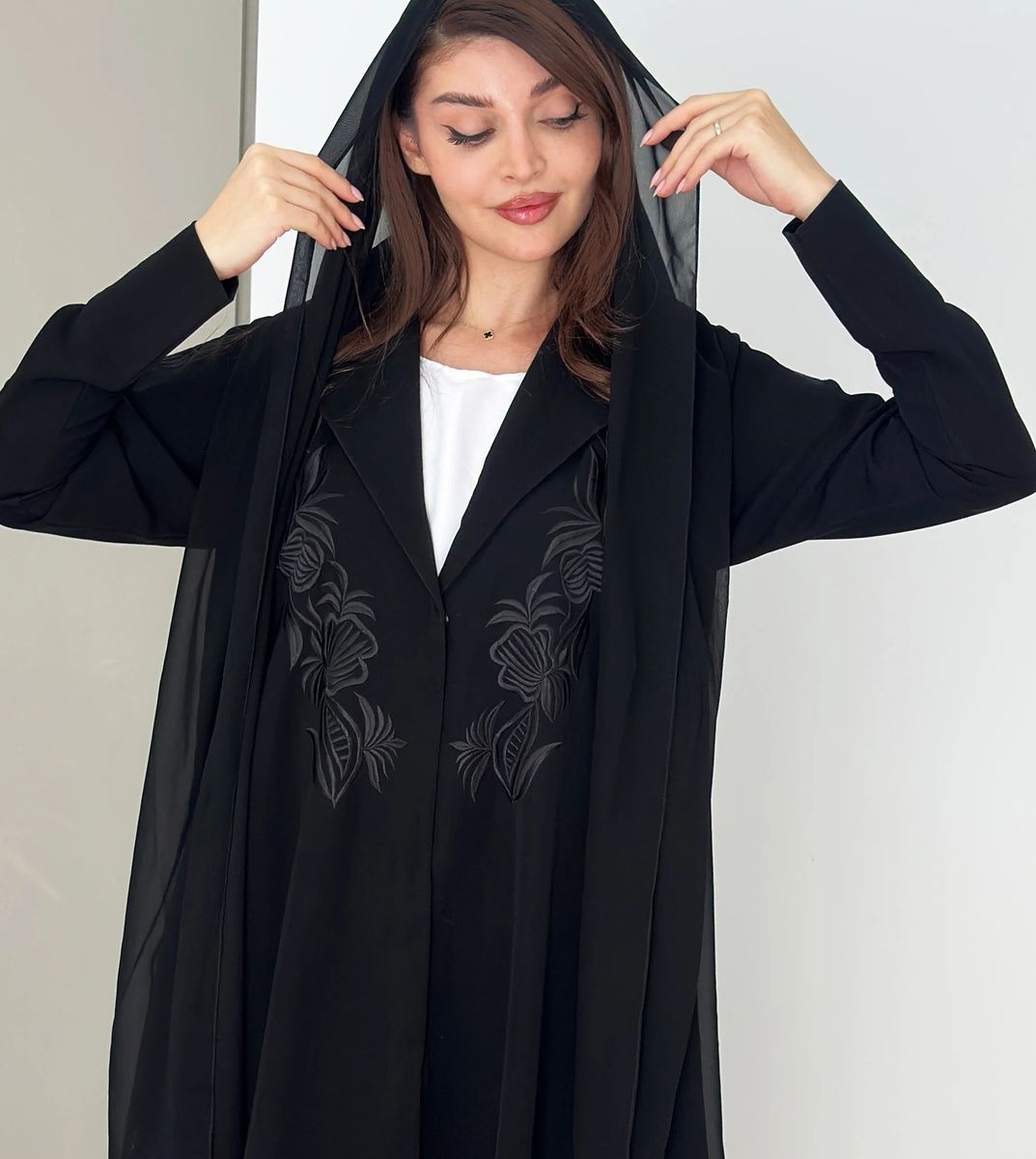 Rosette Abaya - Women's Abayas 2