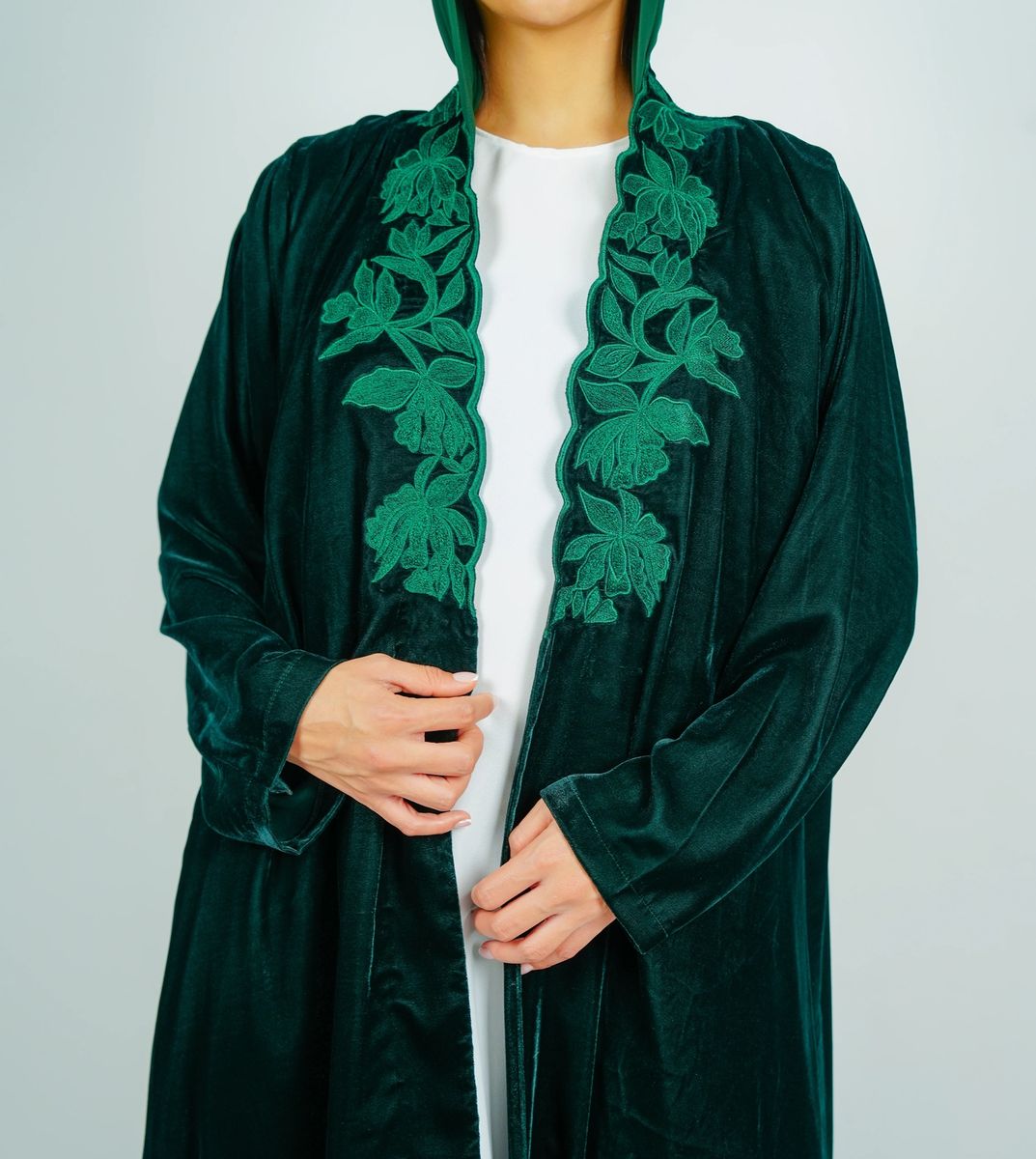 Rosette Abaya - Women's Abayas 3