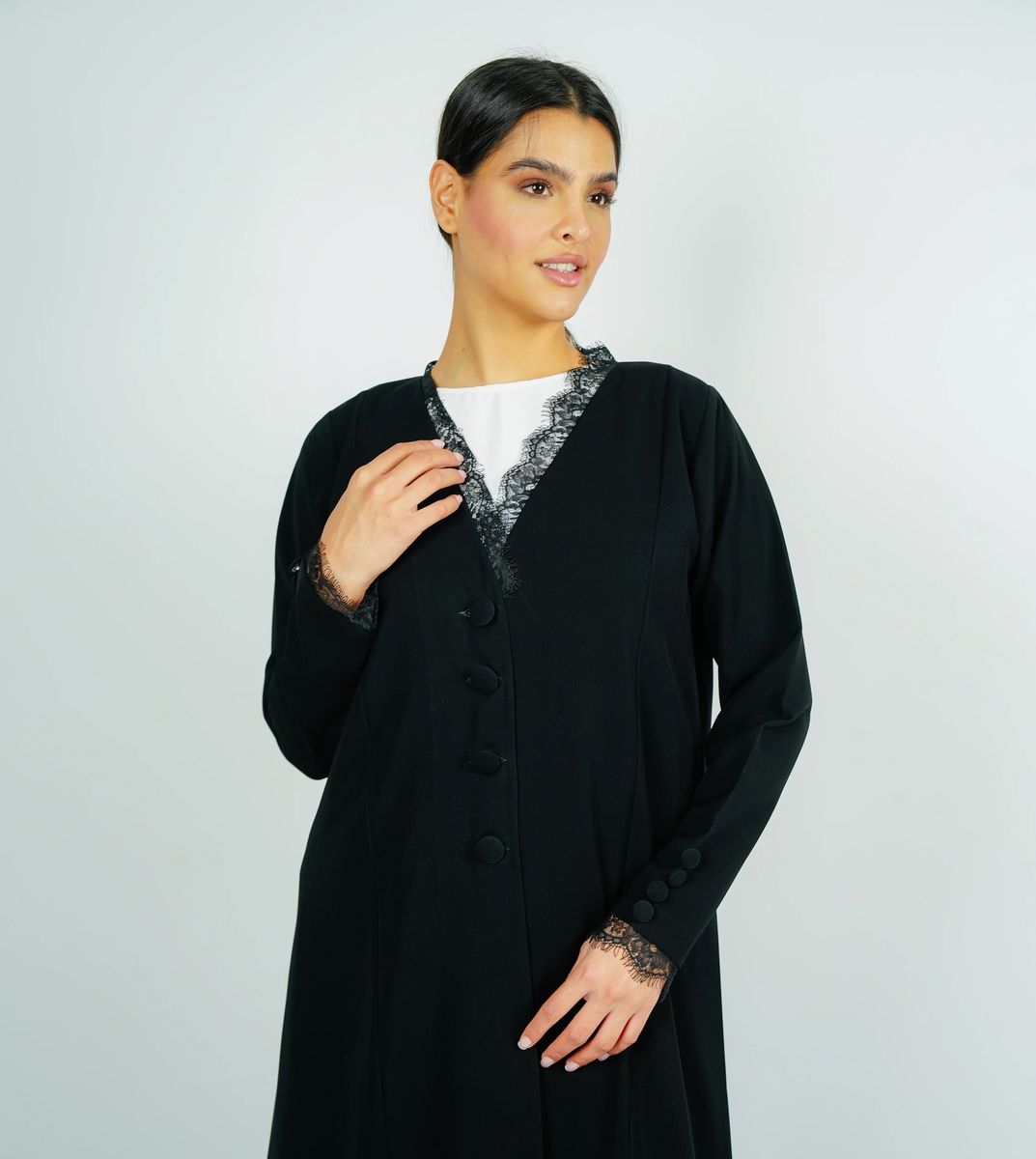 Rosette Abaya - Women's Abayas 1