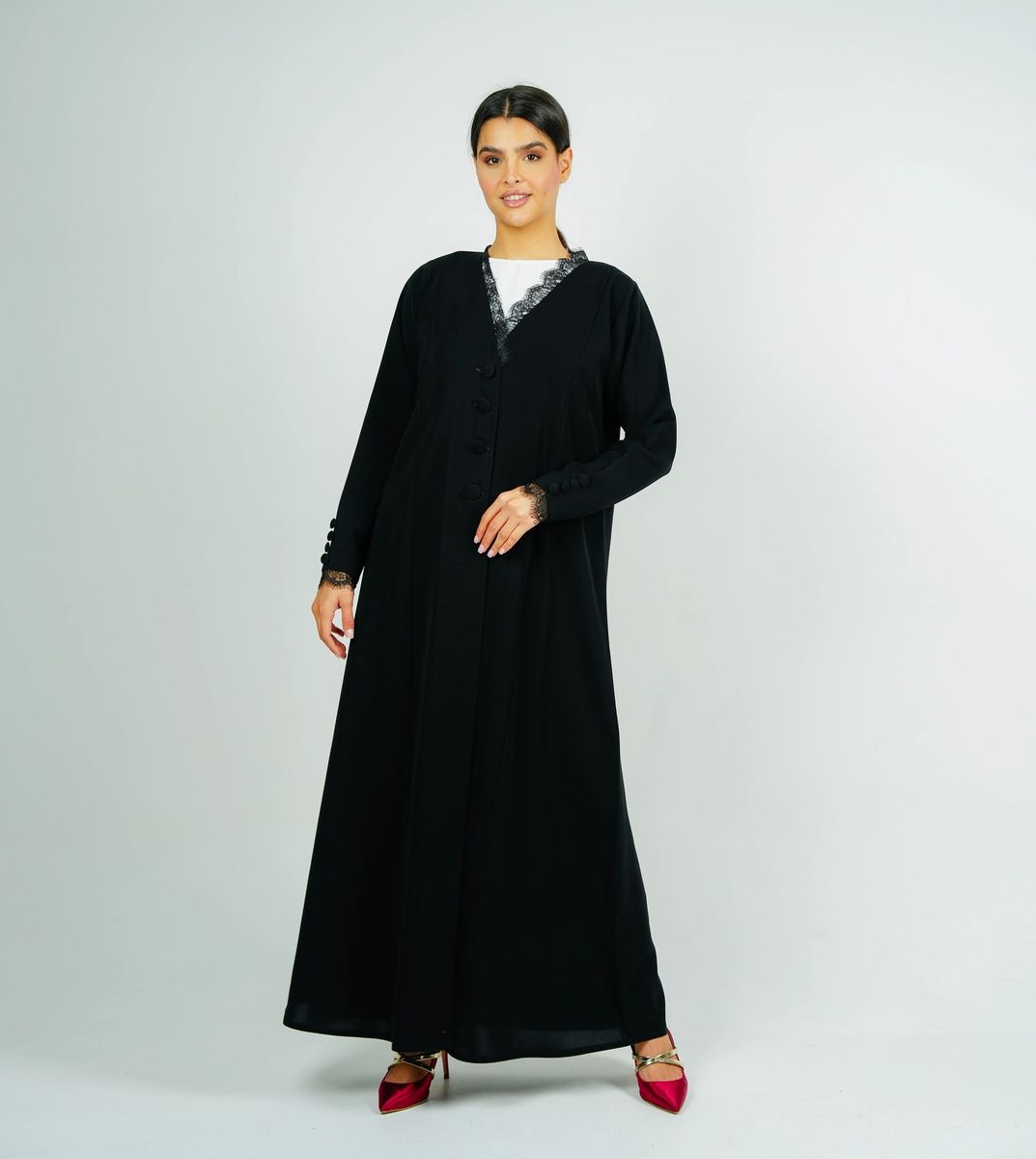 Rosette Abaya - Women's Abayas 3