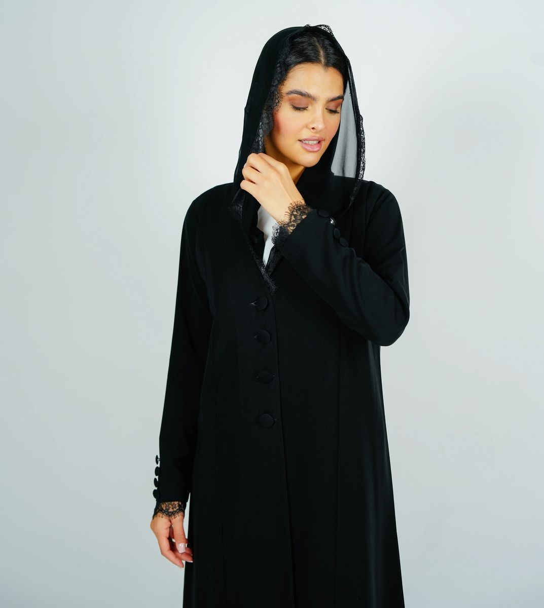 Rosette Abaya - Women's Abayas 4