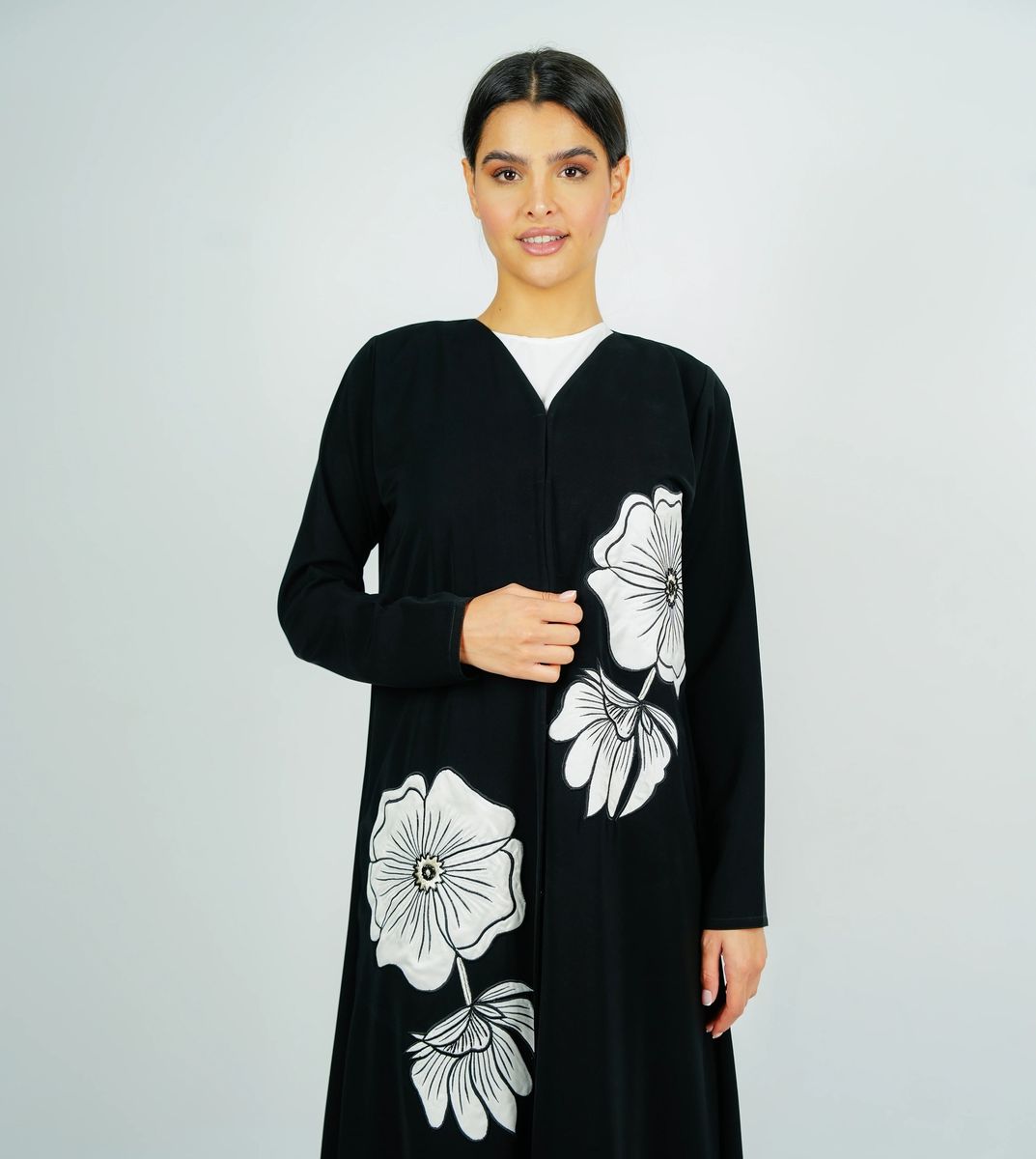Rosette Abaya - Women's Abayas 1