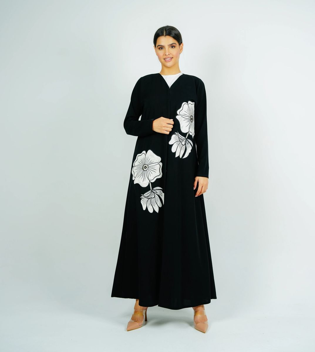 Rosette Abaya - Women's Abayas 4