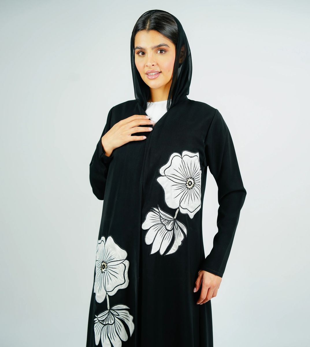 Rosette Abaya - Women's Abayas 5