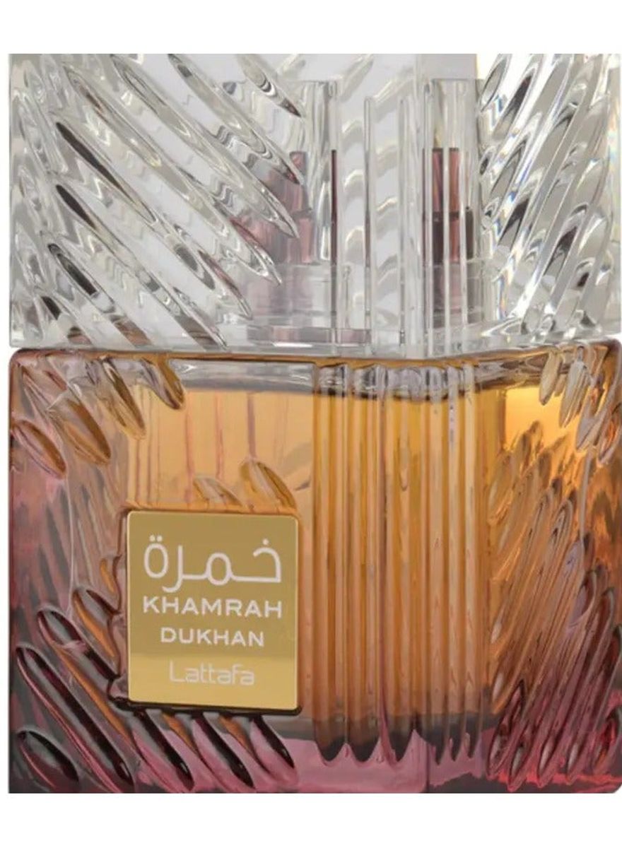 Lattafa Khamrah Dukhan Perfume For Unisex Edp 100ml Lattafa Khamrah Dukhan Perfume For Unisex Edp 100ml